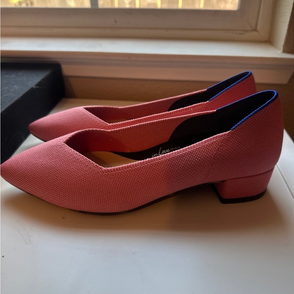 COPY - Pink Low Heel Flats Rothy - Picture 4 of 7